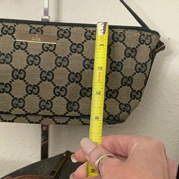 Gucci Monogram GG Canvas Small Pochette - Picture 8 of 8